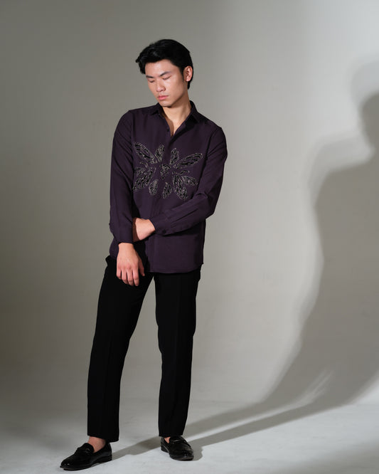 DARK PURPLE CLUSTER FLY