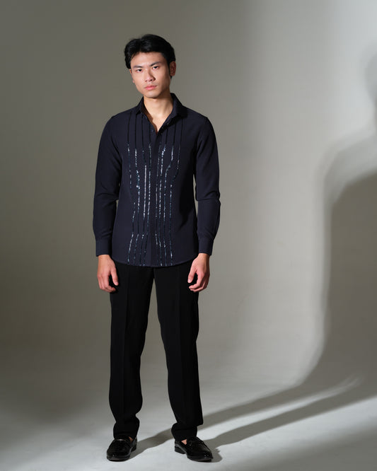 Linear Luxe Blue