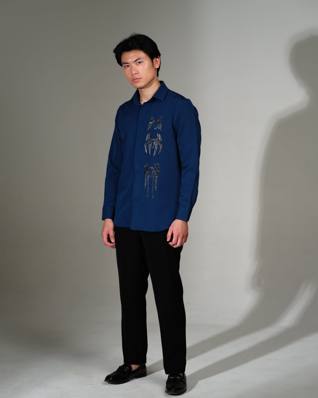 TEAL BLUE SPIDER LINE