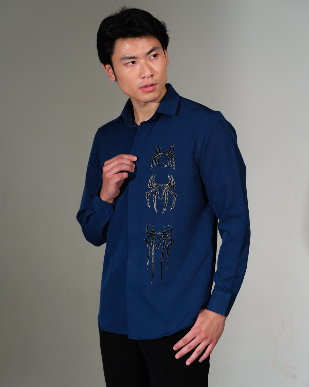 TEAL BLUE SPIDER LINE