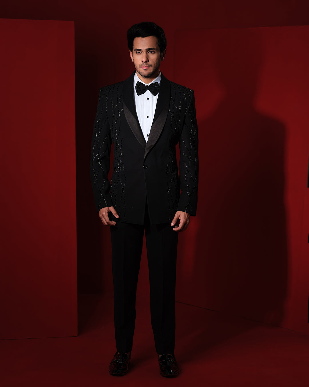 LIGNES BLACK TUXEDO SET
