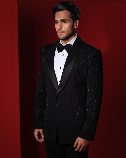LIGNES BLACK TUXEDO SET