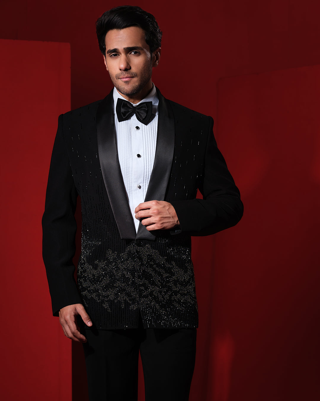 STELLAR SUIT BLACK TUXEDO SET