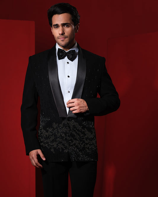 STELLAR SUIT BLACK TUXEDO SET