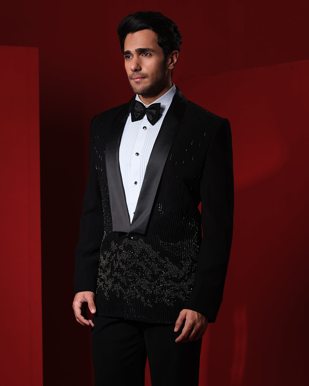 STELLAR SUIT BLACK TUXEDO SET