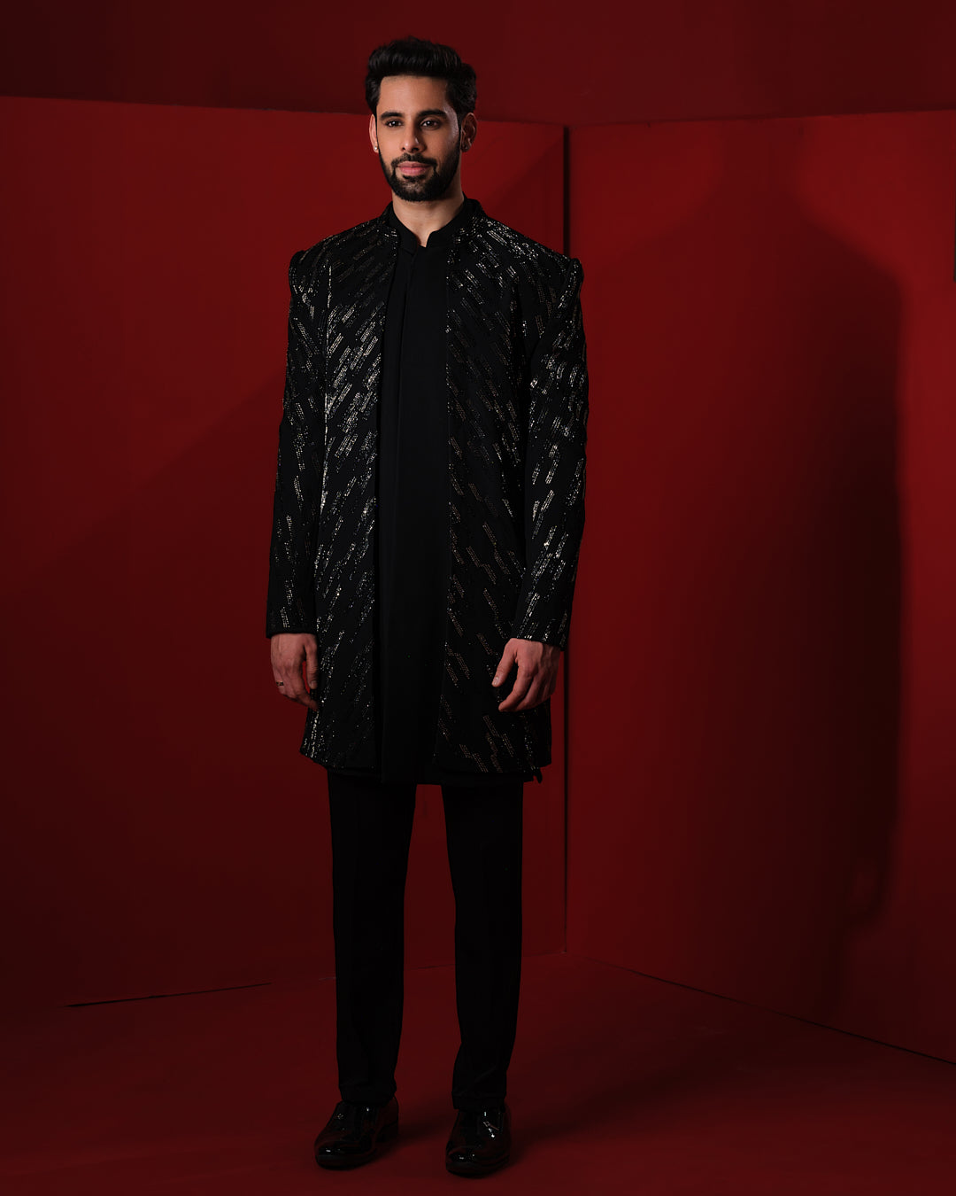 FLUX SHERWANI JACKET SET
