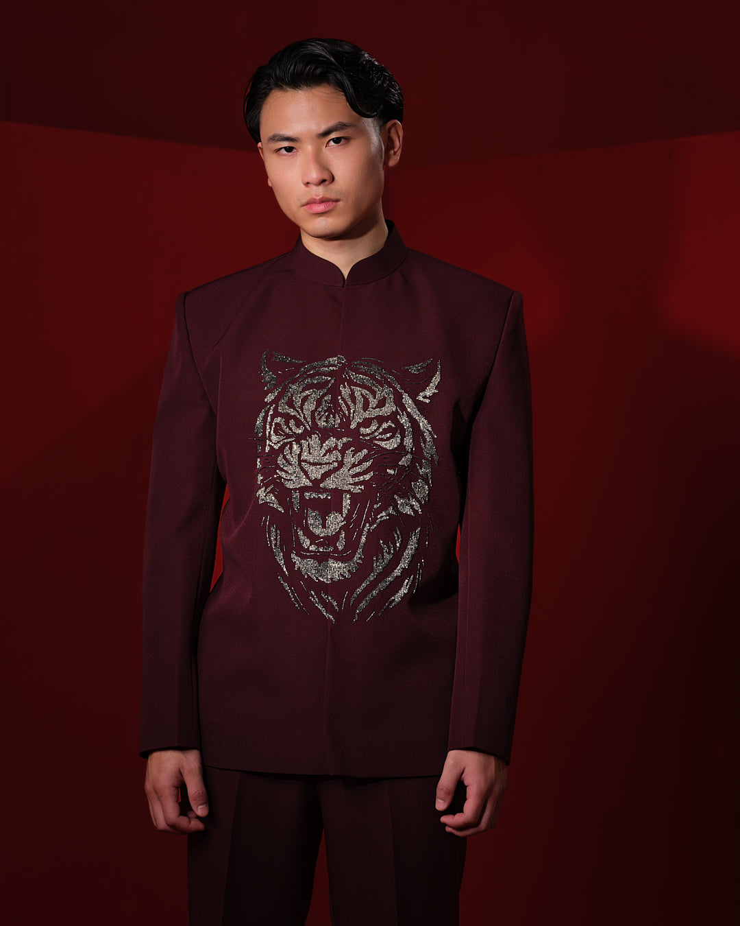 TIGRIS BANDHGALA SET