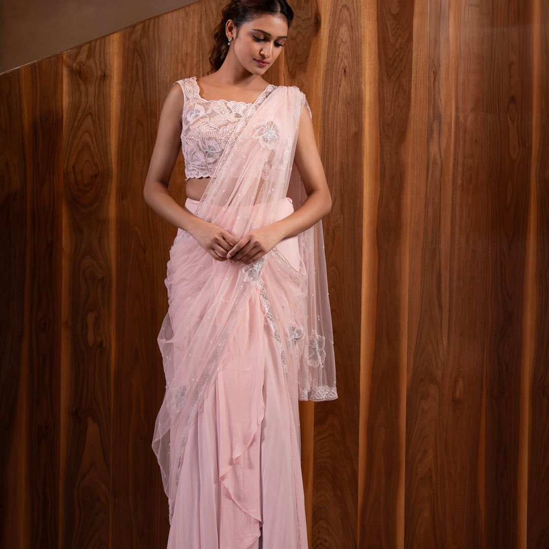 Lehanga Saree Set