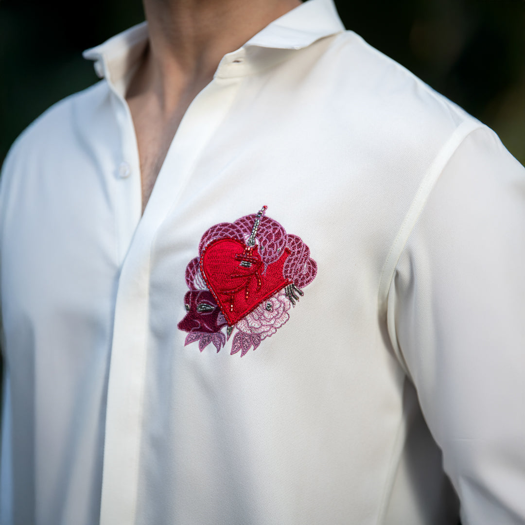 POKER HEART SHIRT
